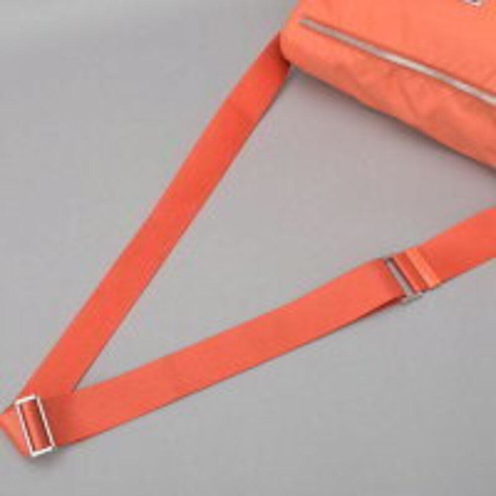 Prada shoulder bag messenger orange Tessuto nylon leather - Picture 6 of 6